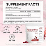 Orvelia Astaxanthin 12mg — Triple-Strength Antioxidant Softgels, 180 Count